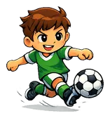 Fotballspiller gutt