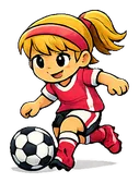 Fotballspiller jente