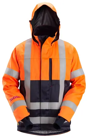 Flammehemmende Vinterjakke, High-Vis klasse 3
