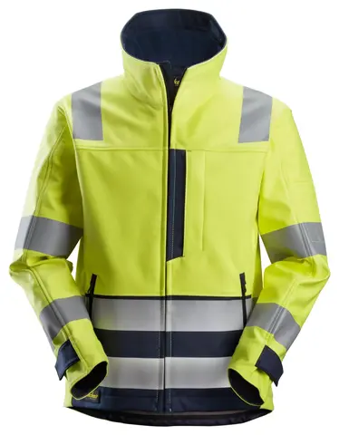 Flammehemmende Softshelljakke, High-Vis klasse 3