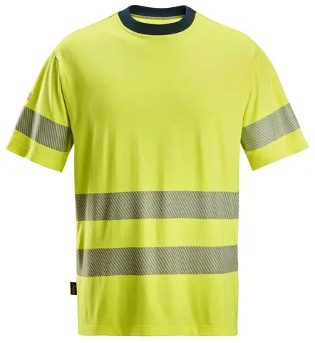 Flammehemmende T-skjorte, High-Vis klasse 3/2