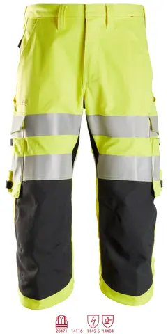 Flammehemmende Piratbukse, High-Vis klasse 2