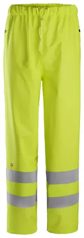 Flammehemmende Regnbukse PU, High-Vis klasse 2