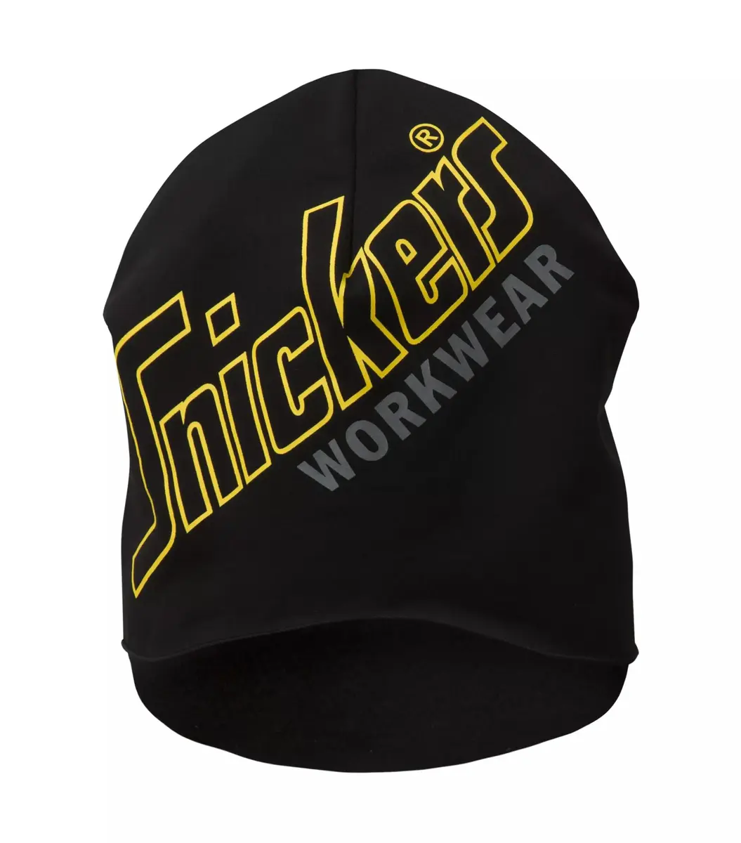 Snickers 9030 FlexiWork, Fleecelue med logo i Svart