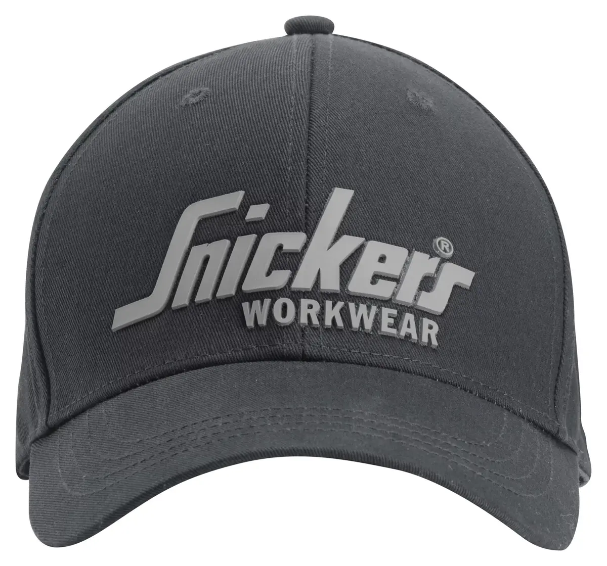 Snickers 9041 Caps med logo i Svart/Svart
